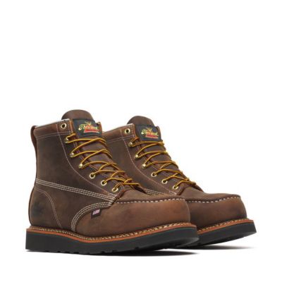 Image showing 0 th Thorogood American Heritage Moc Toe 6 in. Safety Toe