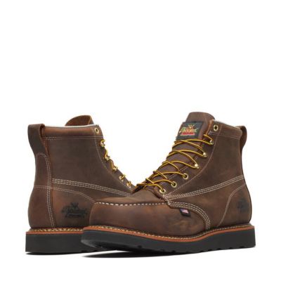 Image showing 3 th Thorogood American Heritage Moc Toe 6 in. Safety Toe