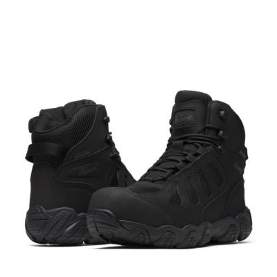 Image showing 3 th Thorogood Crosstrex Series 6 in. Side Zip Waterproof Safety Toe Hiker