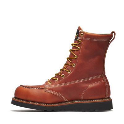 Image showing 5 th Thorogood American Heritage Tobacco Moc Toe 8 in. Safety Toe