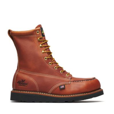 Image showing 4 th Thorogood American Heritage Tobacco Moc Toe 8 in. Safety Toe