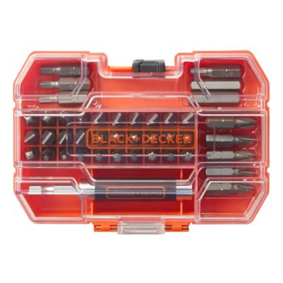 Image showing 9 th Black & Decker 42 pc. Screwdriver Bit Set