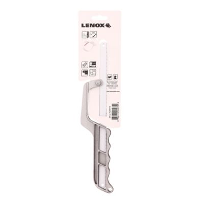Image showing 1 th Lenox 10 in. 24-TPI Compact Hand Hacksaw