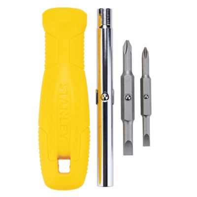Image showing 1 th Stanley 6-in-1 Quick-Change Interchangeable Screwdriver