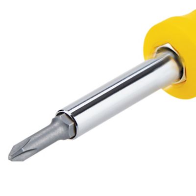 Image showing 2 th Stanley 6-in-1 Quick-Change Interchangeable Screwdriver