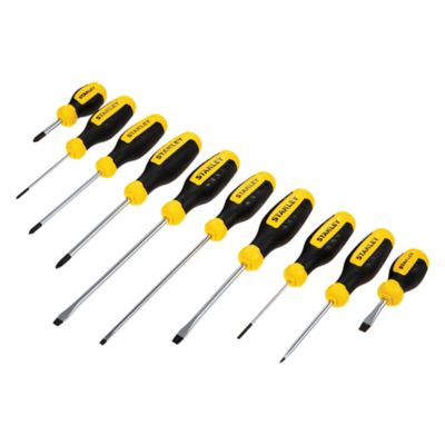 Stanley 10 Piece Screwdriver Set