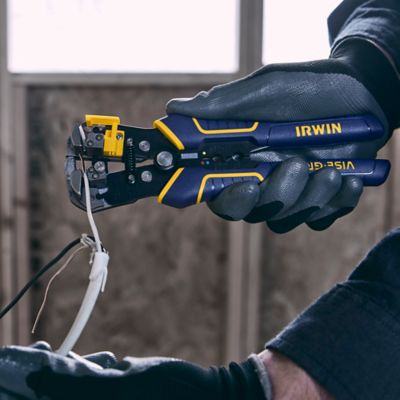 Image showing 4 th Irwin VISE-GRIP 8-In. Self-Adjusting Wire Stripper, 2078300