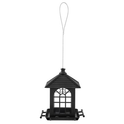 Royal Wing Barn Metal Bird Feeder, 8.86 x 8.86 x 10.24in.