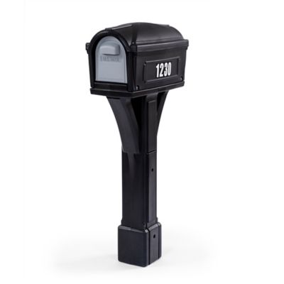 Image showing  Classic Mailbox, Black/Black