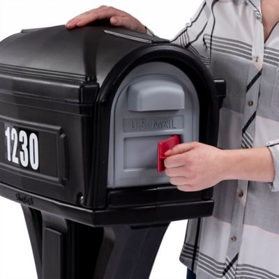 Image showing  Classic Mailbox, Black/Black