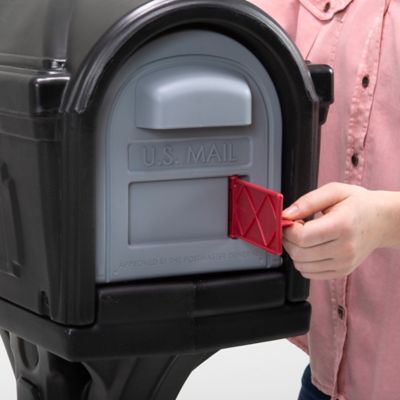 Image showing  Dig Free Easy Up Classic Mailbox, Black/Black