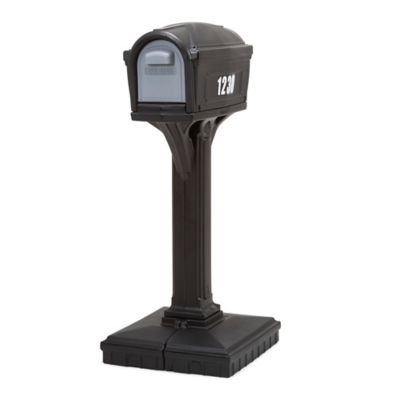Image showing  Dig Free Easy Up Classic Mailbox, Black/Black