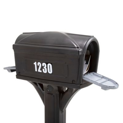 Image showing  Dig Free Easy Up Classic Mailbox, Black/Black