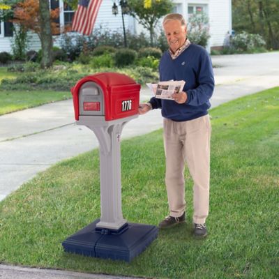 Image showing 5 th Simplay3 Dig Free Easy Up Classic Mailbox, Americana