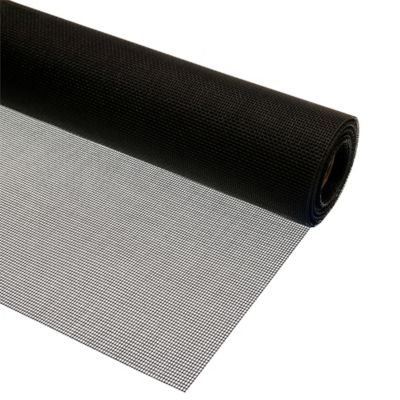 Prime-Line Screen Mesh Roll for Window and Door Fiberglass Heavy Duty 48 in. x 25 ft., Black, 1 Roll