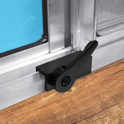Image showing  Sliding Window Lock, Cam Action, Black, Single Pack
