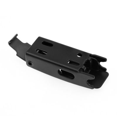 Image showing  Draw Hasp, Hinge Latch 4 in. with Screws, Matte Black, Single Pack