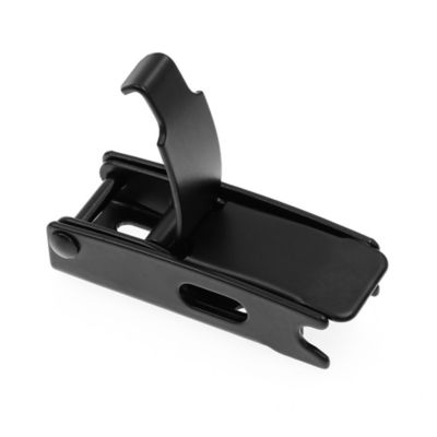 Image showing  Draw Hasp, Hinge Latch 4 in. with Screws, Matte Black, Single Pack