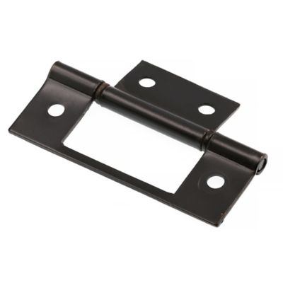 Image showing 5 th Prime-Line Bi-fold Door Non-Mortise Hinge, Bronze, 1 pk.