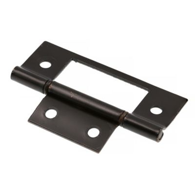 Image showing 6 th Prime-Line Bi-fold Door Non-Mortise Hinge, Bronze, 1 pk.