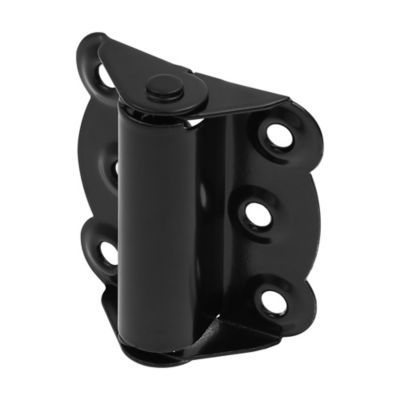 Image showing  Storm and Screen Door Self Closing Hinge Set 2-3/4 in. with Screws, Black, 2 pk.