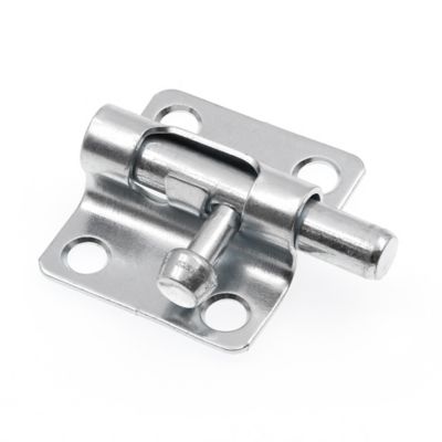 Image showing  Door and Gate, Slide Barrel Bolt Latch 2 in. with Screws, Stainless Steel, Single Pack