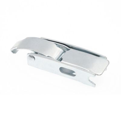 Image showing  Draw Hasp Hinge Latch 4 in. with Screws Zinc Plated, Single Pack