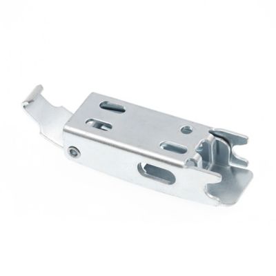 Image showing  Draw Hasp Hinge Latch 4 in. with Screws Zinc Plated, Single Pack