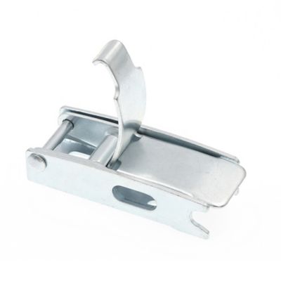 Image showing  Draw Hasp Hinge Latch 4 in. with Screws Zinc Plated, Single Pack
