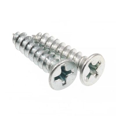 Image showing  Storm and Screen Door Handle 4-3/4 in. (4 in. Hole Center) with Screws, Zinc Plated, 1 pk.