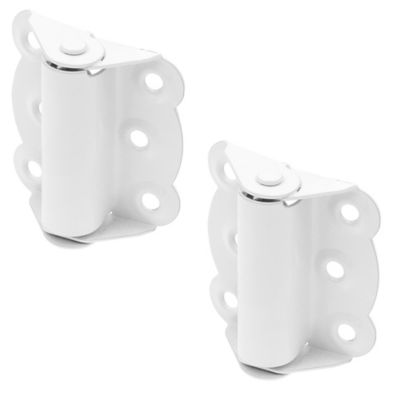 Prime-Line Storm and Screen Door Self Closing Hinge Set 2-3/4 in. with Screws, White, 2 pk.
