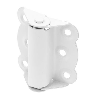 Image showing  Storm and Screen Door Self Closing Hinge Set 2-3/4 in. with Screws, White, 2 pk.
