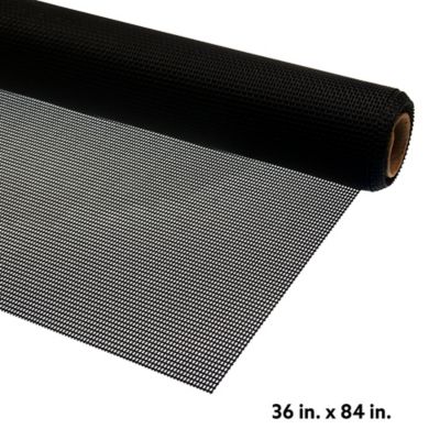 Image showing  Screen Mesh Roll for Window and Door Fiberglass Extra Heavy Duty Pet Resistant 48 x 84in. Black, 1 Roll