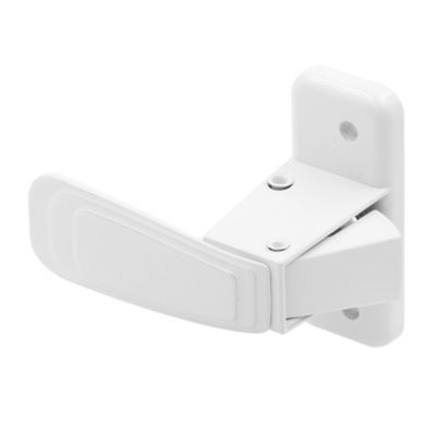Image showing  Storm and Screen Door Inside Interior Latch with Screws, White, 1 pk.