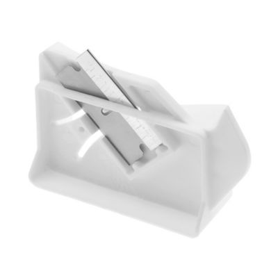 Prime-Line Screen Trimming Tool with Blade, White Plastic for 5/16 in. Frame, 1 pk.