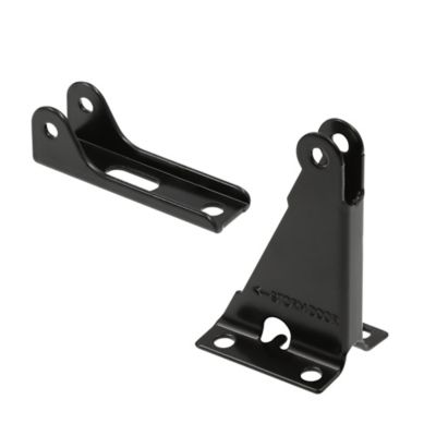 Prime-Line Storm and Screen Door Closer Jamb Bracket Repair Kit, Black, 1 pk.