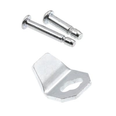 Image showing  Storm and Screen Door Closer Jamb Bracket Repair Kit, Black, 1 pk.