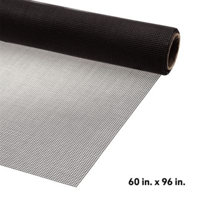 Image showing  Screen Mesh Roll for Window and Door Fiberglass Standard Duty 60 x 96 in., Charcoal, 1 Roll
