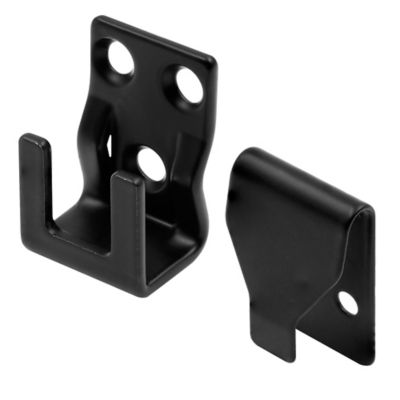 Image showing  Aluminum Adjustable Security Bar for Sliding Doors, Adjusts from 28 to 48 in., Matte Black Finish, Single Pack