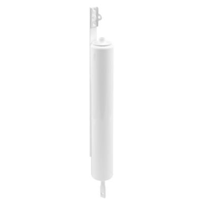 Prime-Line Storm and Screen Door Closer Heavy Duty Torsion Bar with Jamb Bracket Set, White, 1 pk.
