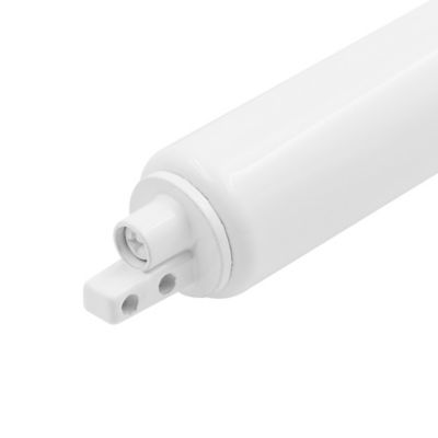 Image showing  Storm and Screen Door Closer Standard Duty Push-Hold Button with Jamb Bracket Set, White, 1 pk.