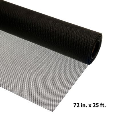 Image showing  Screen Mesh Roll for Window and Door Fiberglass Extra Heavy Duty Pet Resistant 36 x 84in. Charcoal, 1 Roll