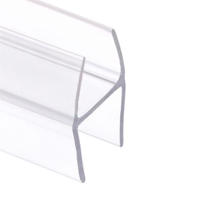 Image showing  1/2 in. Glass Shower Door H Bottom Seal or Vertical Side Seal, Clear, 78 in., Fits Frameless Door, 1 pk.
