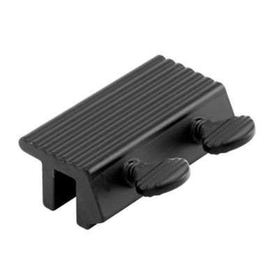 Prime-Line Sliding Door Lock, Double Screw, Black, Single Pack