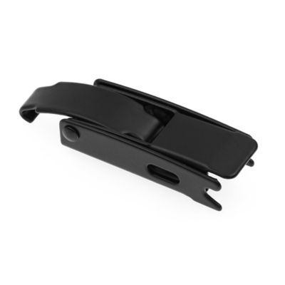 Image showing  Draw Hasp Hinge Latch 2-3/4 in. with Screws Matte Black, Single Pack