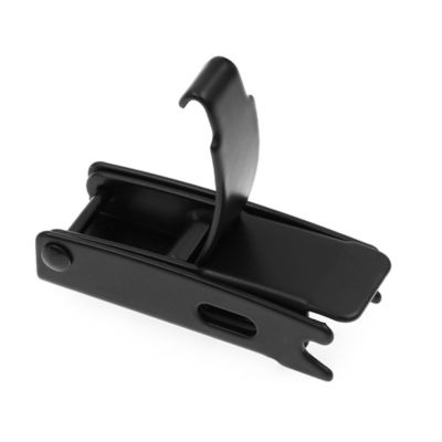 Image showing  Draw Hasp Hinge Latch 2-3/4 in. with Screws Matte Black, Single Pack