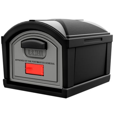 Simplay3 T4 Extra Large Capacity Mailbox Top, Black