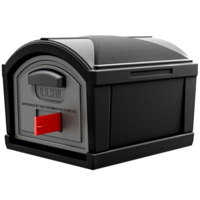 Image showing  T4 Extra Large Capacity Mailbox Top, Black