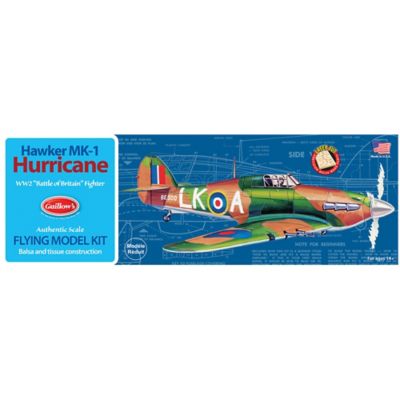 Guillow's Flying Model Kit Hawker MK 1 Hurricane