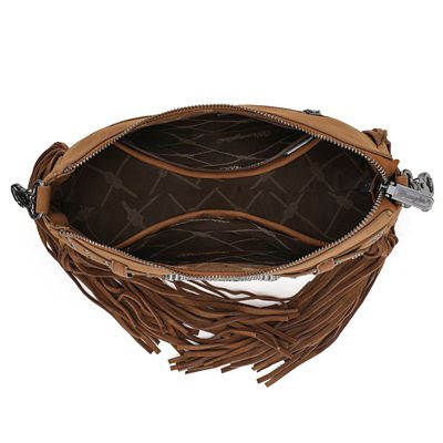 Image showing  Fringe Buckle Hobo Bag/Crossbody